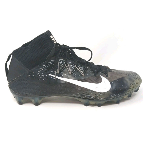 Nike Vapor Untouchable Pro 3 Football Cleats Black/White Men’s Size 11 - Picture 3 of 8